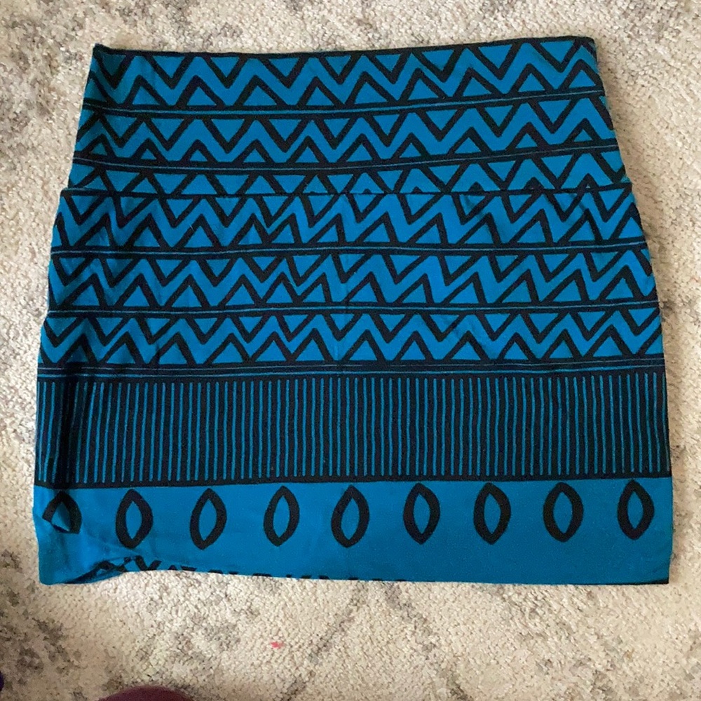BDG Patterned Miniskirt